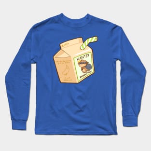 Monkey banana milk Long Sleeve T-Shirt